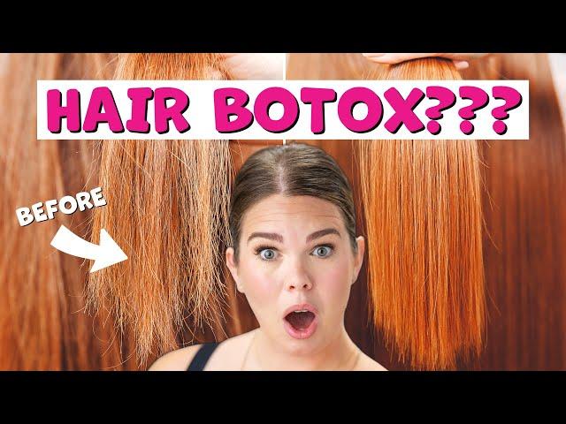 Hair Botox Explained by a Hairdresser  BETTER THAN KERATIN?