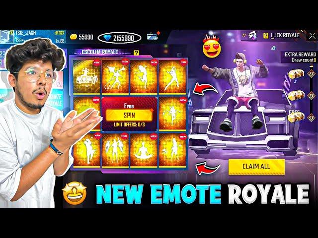 Free Fire All New Emote Royal in Faded Wheel | Noob To Pro in 8 Minutes- Garena Free Fire