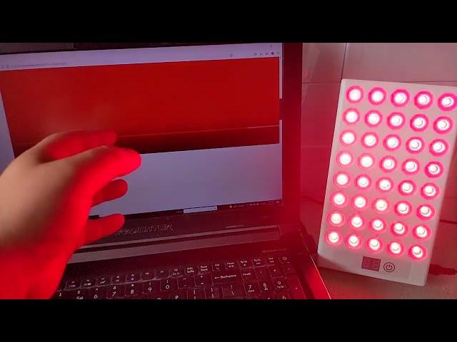 Free Deep Red 670nm Light Therapy from a Computer Screen? vs GembaRed Vector 670nm LED device.