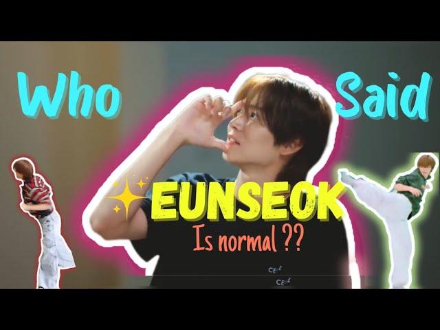 Eunseok has the most unserious brain cells | Song Eunseok | RIIZE | Funny