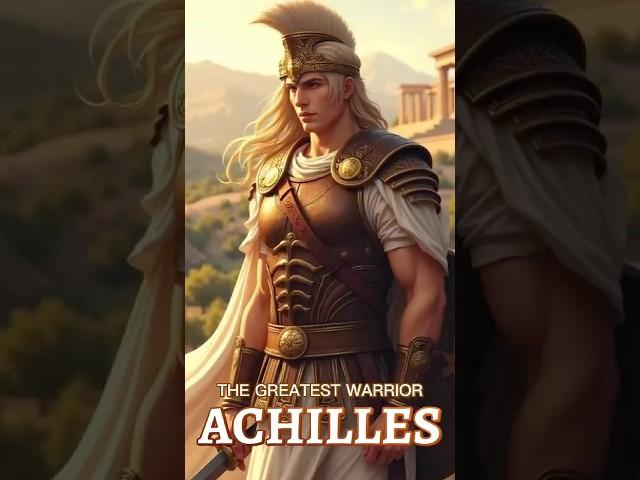 Achilles The Greatest Warrior | Greek Mythology Explained #greekmythology