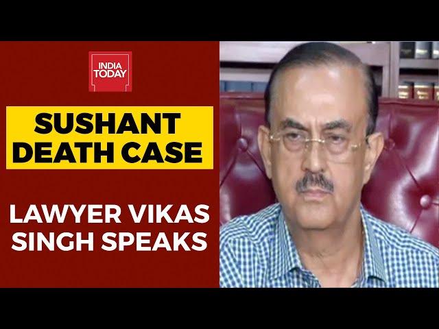 Sushant's Death Case: Lawyer Vikas Singh Rejects Reports Of Late Actor Consuming Drugs