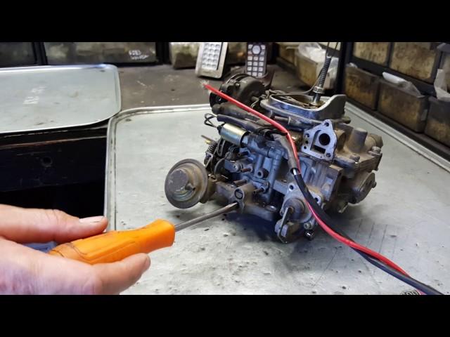 Tuning Toyota PickUp Carburetor.