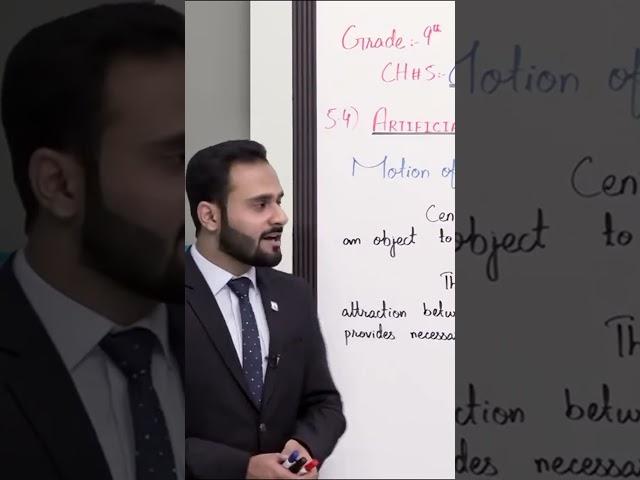 Allied Schools - Class 9 - Physics - Chapter 5 - Lecture 6 Motion of Artificial Satellites