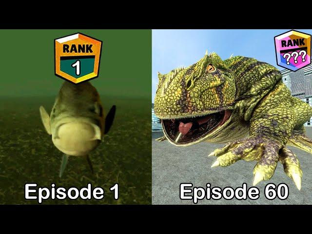 Brawl Stars Rank Up Skibidi The Fish 1 - 60 | Giant Beelzebufo Ampinga (Episode 60)