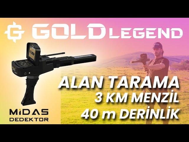 GOLD LEGEND - Alan Tarama Cihazı Kutu İçeriği  & Montaj - Arayüz Modlar