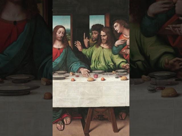 Never Seen Before Details Of "The Last Supper" By Leonardo Da Vinci. #art #painting