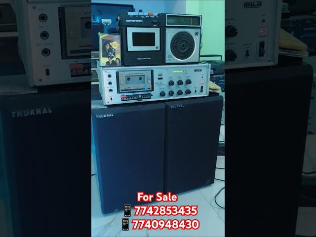 National Panasonic 5110 Radio Cassette Recorder Ahuja UCR60 Cassette Recorder Available #ahuja #tape