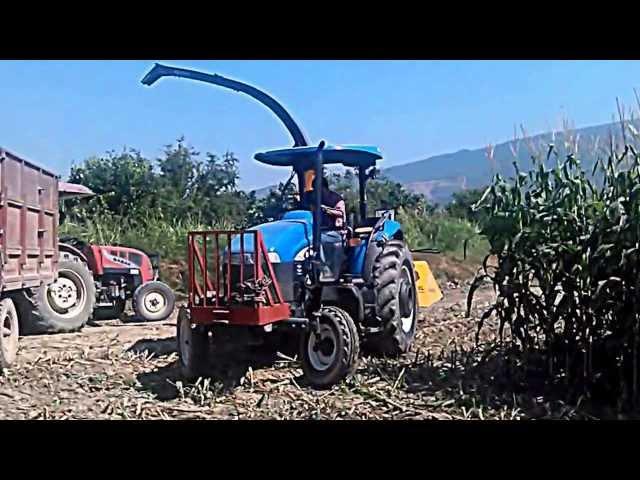 Çift Sıra Bağımsız Silaj Makinesi ÇELİKEL 75 Beygir New Holland