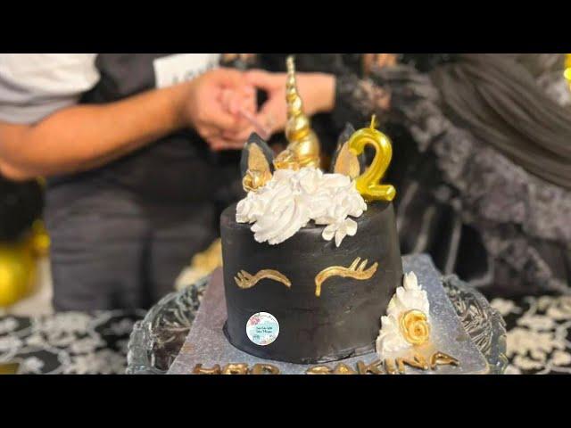 unicorn cake  taste cake with Sahar Maryam//