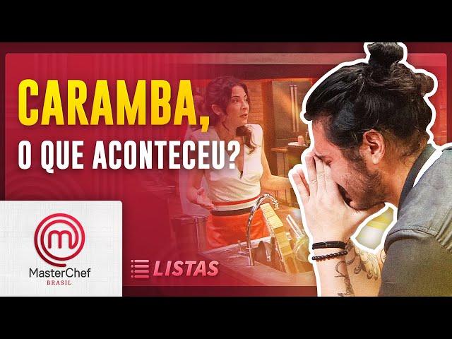 5 participantes que NÃO ENTREGARAM - PARTE 2 | LISTAS MASTERCHEF