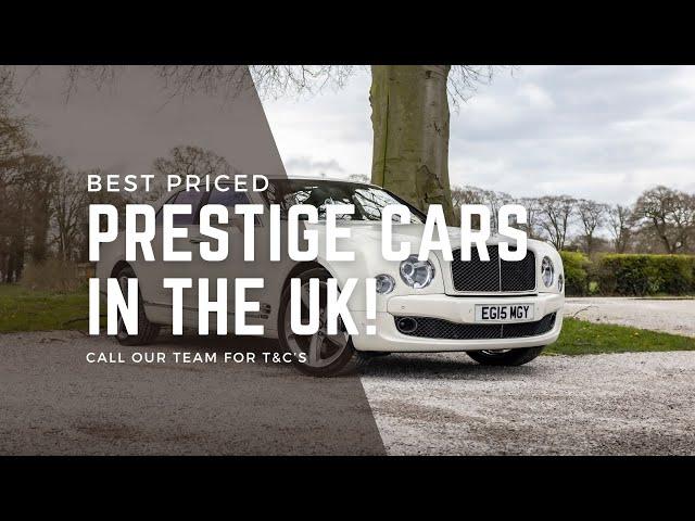 Welcome to Affordable Cars Prestige Car Supermarket in York!