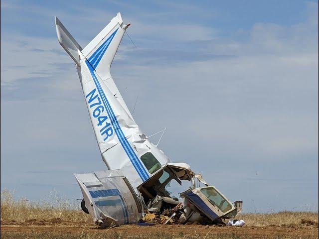 Oroville Stall/Spin Crash 2 June 2022