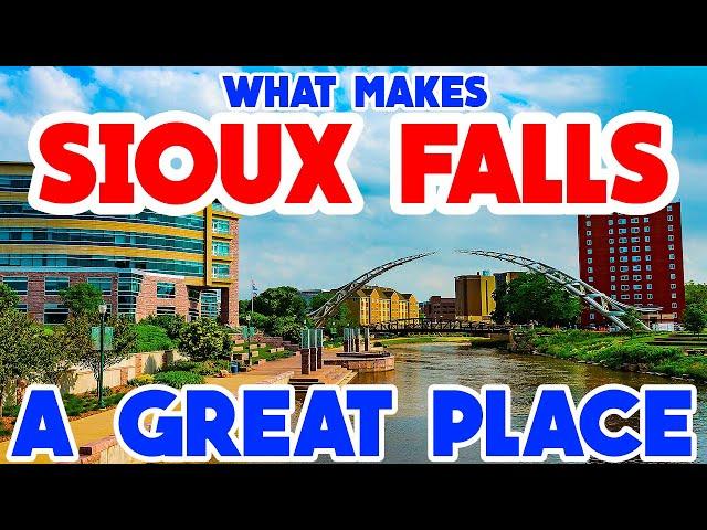 SIOUX FALLS, SOUTH DAKOTA - The TOP 10 Places you NEED to see!