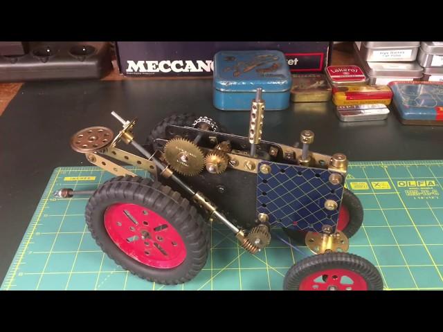 Meccano Clockwork Motor Tractor