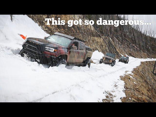 Things Get Out Of Control On This 600 mile Offroad Trail. WA Back Country Discovery Route.