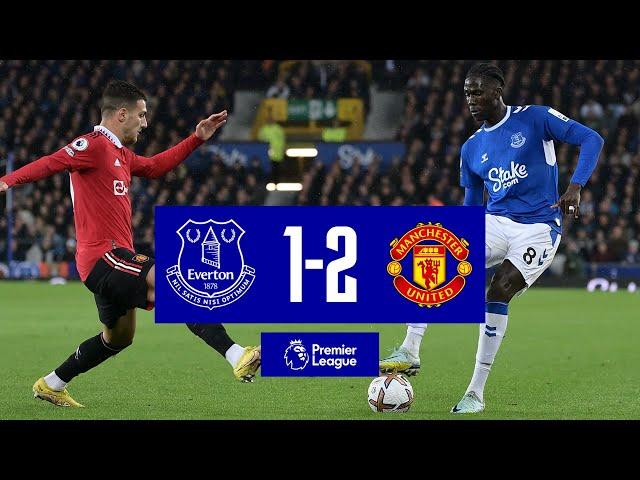 EVERTON 1-2 MAN UNITED | Premier League highlights