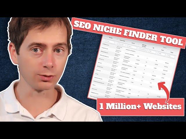 SEO Niche Finder Tool  - Find low DR, high traffic sites in 30 seconds