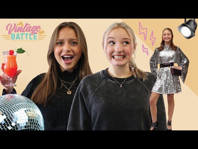 WIE SCOORT DE BESTE FEEST OUTFIT? | VINTAGE BATTLE | TinaTV