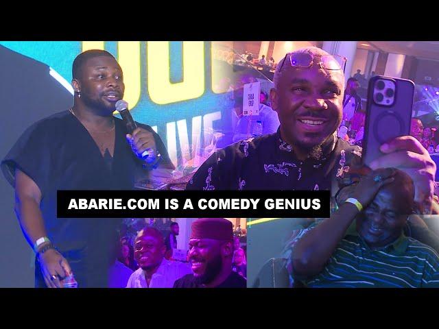 Abarie.com is a Comedy Genius | Ogbuefi live in Eko-hotel (Onitsha to Lagos)