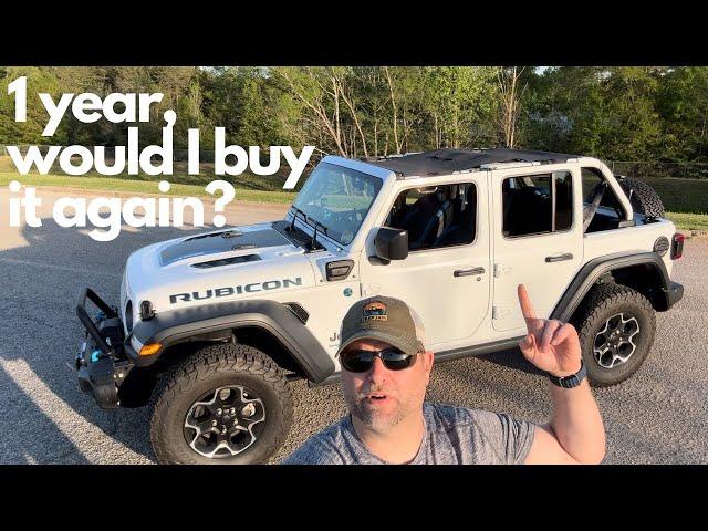 2023 Jeep Wrangler 4Xe Rubicon 1 Year Review