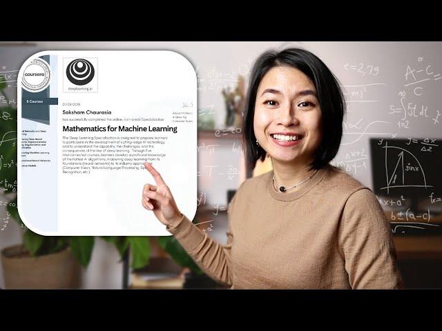 Math for Machine Learning and Data Science Specialization Review | Why You Need to Learn Math 