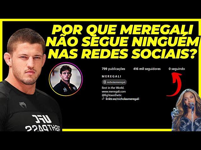 MEREGALI FALA O PORQUE DE NÃO SEGUIR NINGUEM NAS REDES SOCIAIS