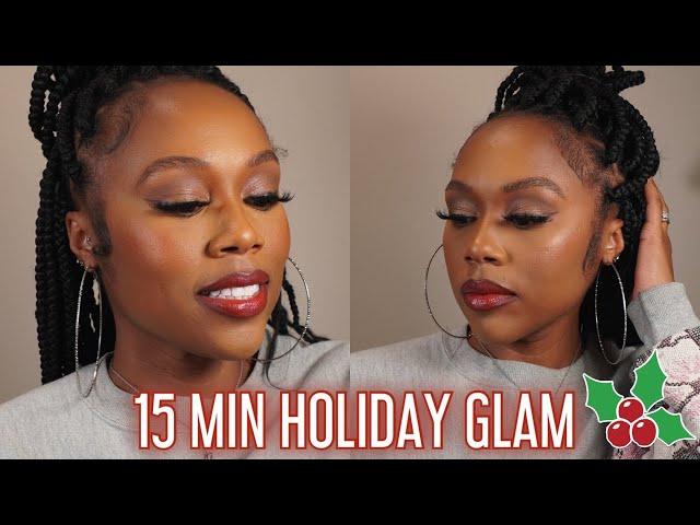 How To: Easy Classic Party Makeup Look(15 minutes) 2022 || Jada Mahogane