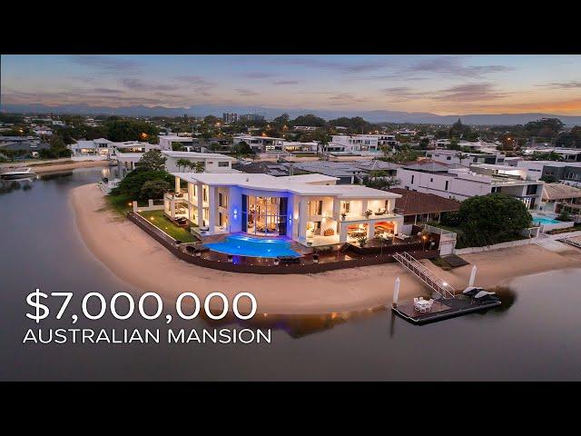 $7,000,000 AUSTRALIAN MANSION || Gold Coast, Queensland