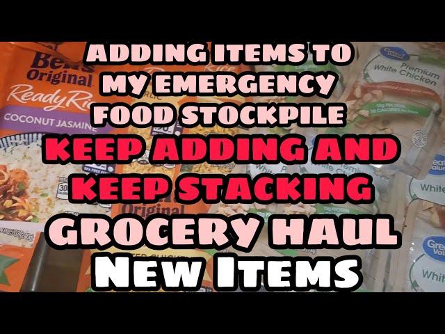 PREPPER PANTRY HAUL! KEEP STACKIN!  ADDING ITEMS TO MY EMERGENCY FOOD SUPPLY