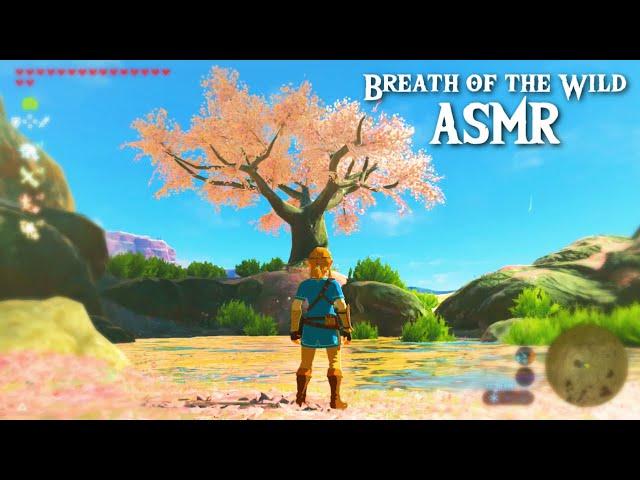 ASMR  My MOST Relaxing Breath of the Wild Video Ever ️ Close Up Ear to Ear Whispering