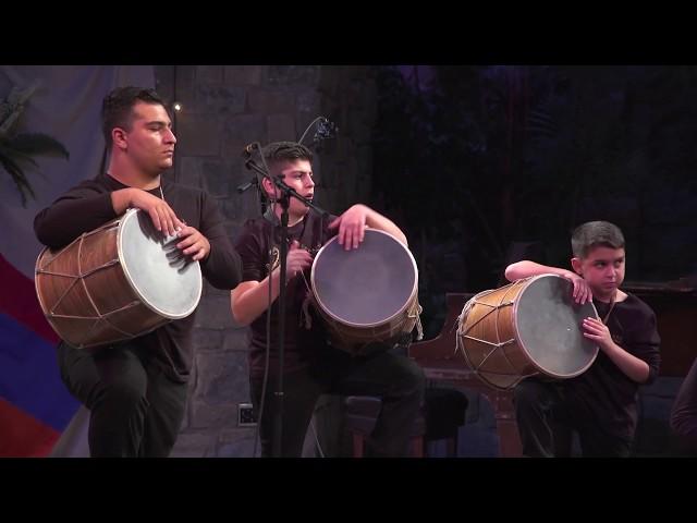 Dhol class of Sonata Music School. Teacher- Grigor Poghosyan.