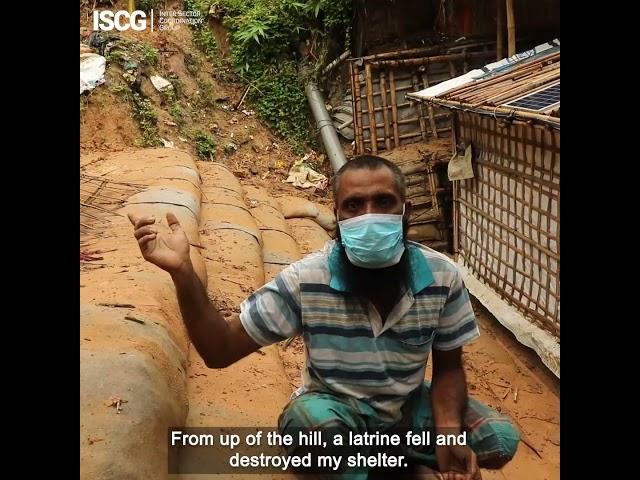 Visuals of Disaster Risk Reduction Work in the Rohingya Refugee Camps