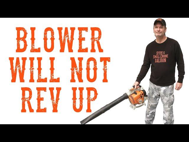 The Fast Solution to Rev Up a Leaf Blower - Repair Tutorial