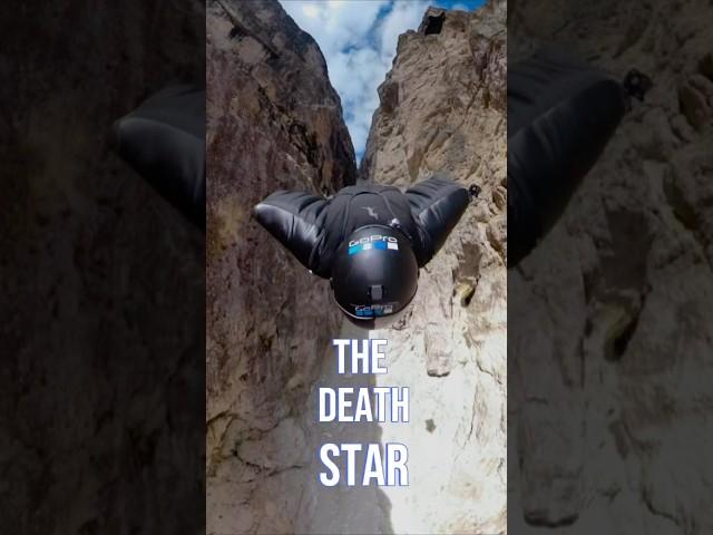 Jeb Corliss flies the legendary Death Star line in the Dolomites. #Wingsuit #BASE #flying #3triple7