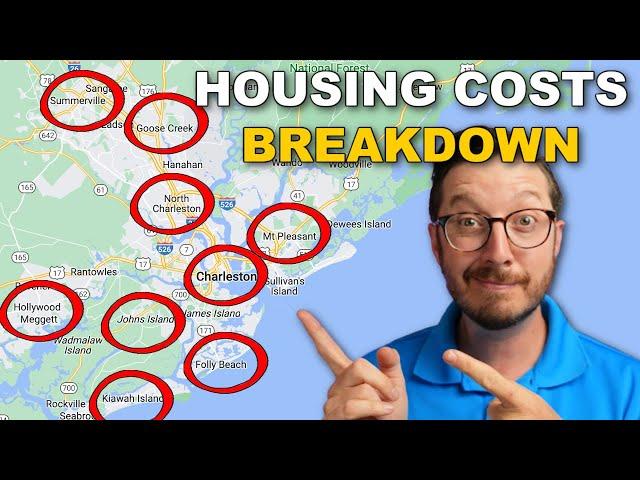 Housing costs around Charleston REVEALED!