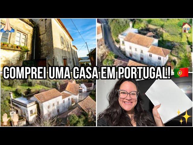 COMPREI MINHA PRIMEIRA CASA EM PORTUGAL  TODA HONRA E GLÓRIA A DEUS GRATIDÃO 