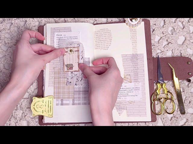 여리여리~ 감티지 다꾸ㅣASMRㅣvintage journal