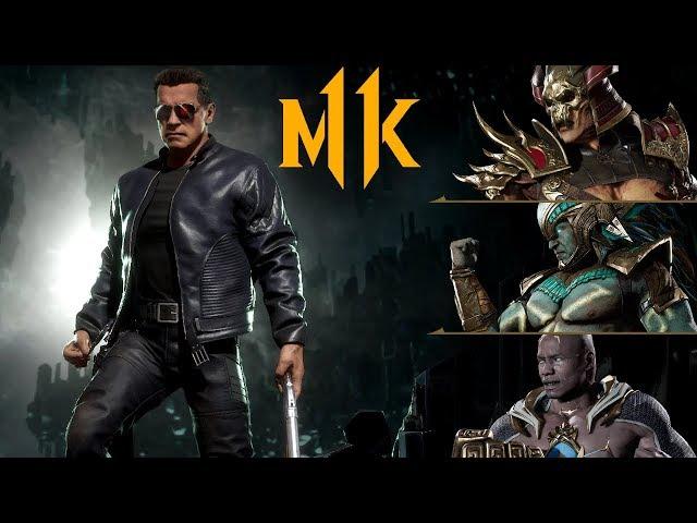 Mortal Kombat 11 - The Terminator vs. Shao Kahn, Kotal Kahn, Geras (VERY HARD)