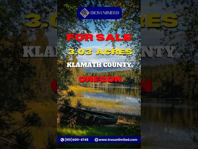  Land for sale - 3 Acres in Oregon – Build, Hunt, Ride! Just $130/Month! #landforsale #realestate
