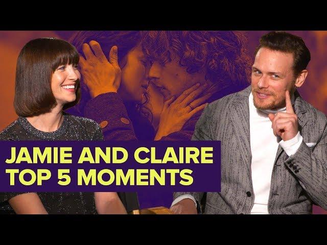 Outlander's Sam Heughan & Caitriona Balfe | Jamie & Claire Best Moments