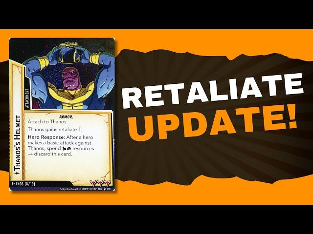 Retaliate Gets A Rules Update - Marvel Champions