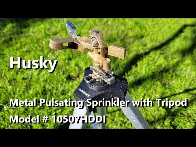 Metal Pulsating Sprinkler with Tripod - model 10507HDDI