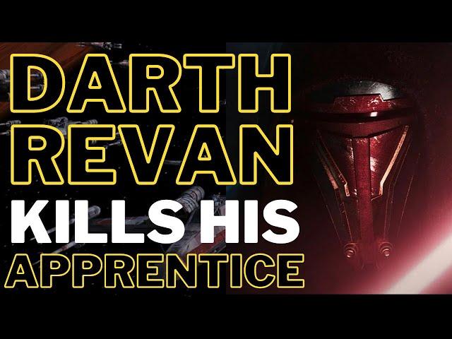 Darth Revan kills Darth Malak | Star Wars Examined - Star Wars Legends