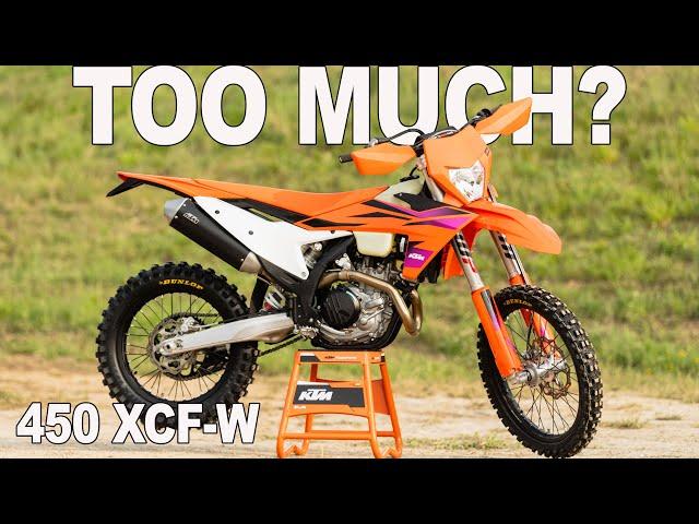 2024 KTM 450XCF-W Hard To Ride? - First Impressions