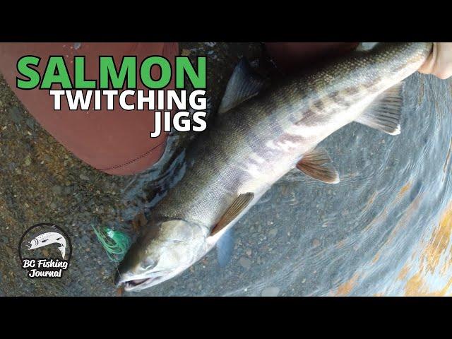 Twitching Jigs for SALMON and UNDERWATER video