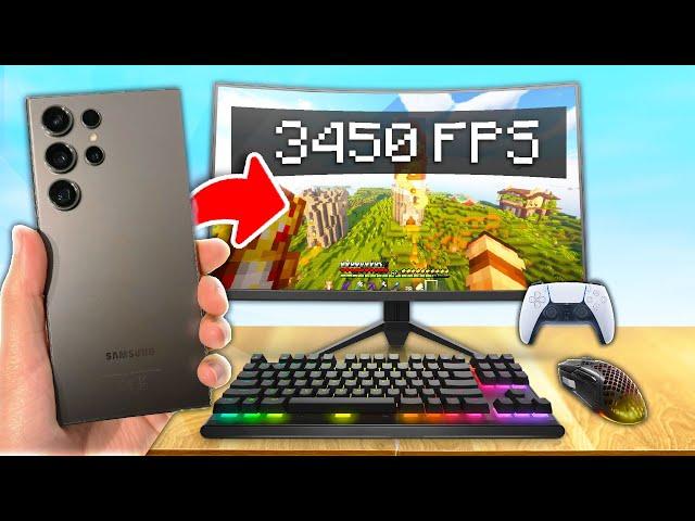 I Turned a Galaxy S24 Ultra Into a Gaming PC