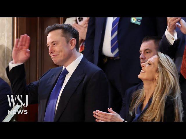 Trump Thanks Elon Musk for DOGE Cost-Cutting Moves in Speech to Congress | WSJ News