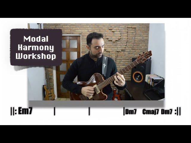 How to Construct Modal Chord Progressions on the Guitar