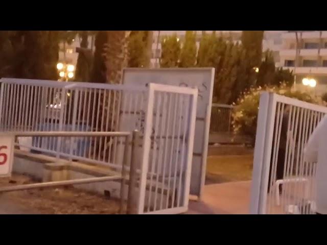 Late Evening walk in Cyprus #lights #nightview #ytvideo